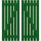 Ekena Millwork Americraft 6-Board (2 Batten) Wood Spaced Board-n-Batten Shutters w/ Z-Bar, ARW102SB623X77HGH, PR ARW102SB623X77HGH - alternate 1